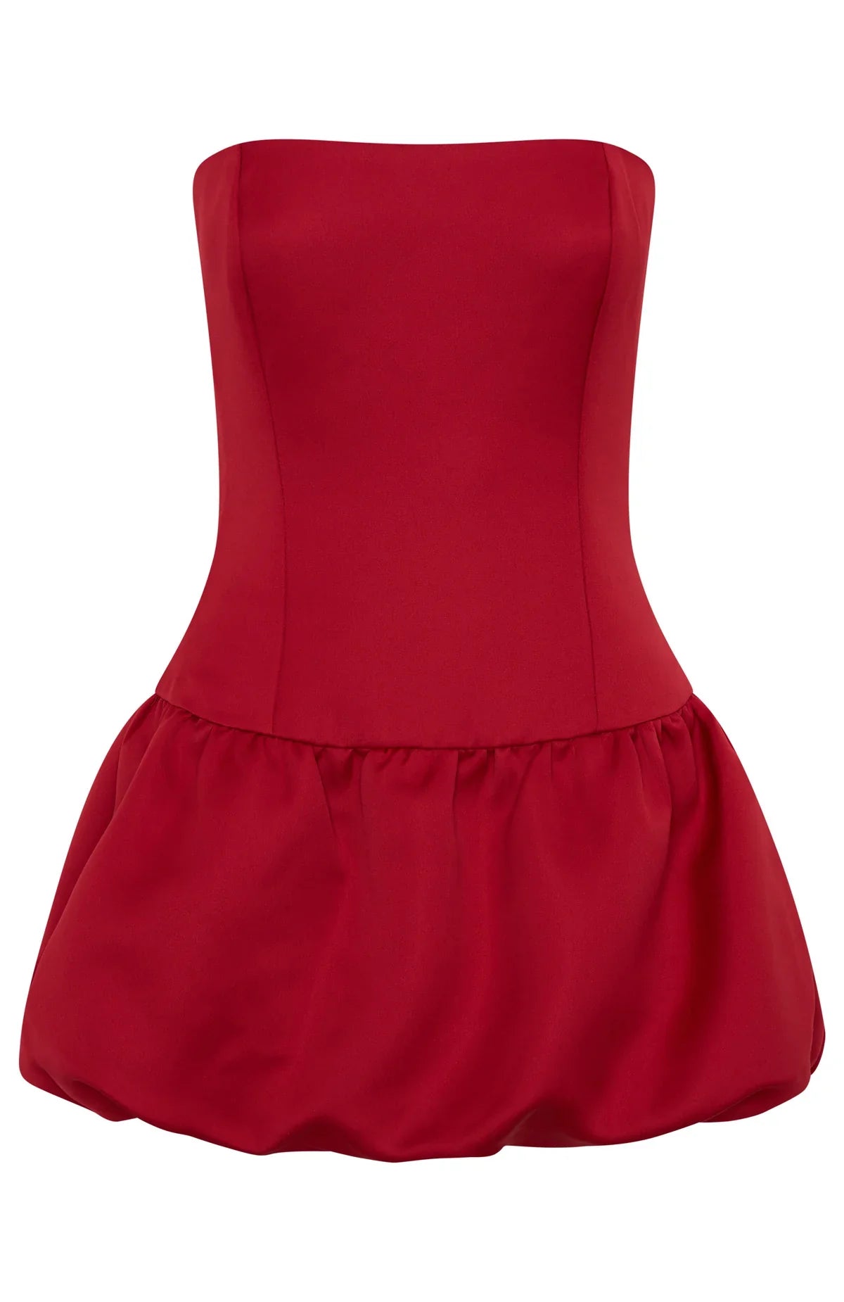 Sunshine Serenade Mini Dress Red